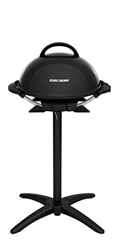 George Foreman Indoor/Outdoor Electric Patio Grill, Apartment...