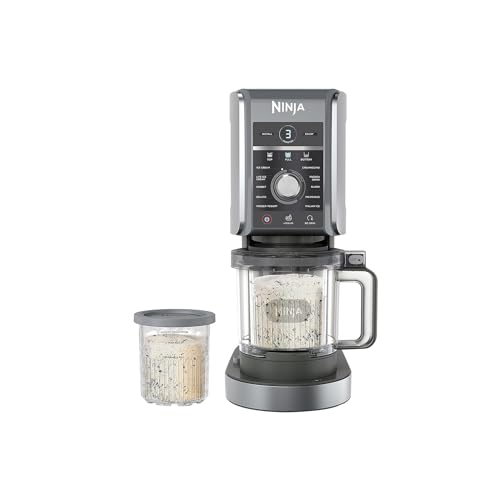 Ninja CREAMi Deluxe Treat Maker, Ice Cream and Frozen Desserts,...