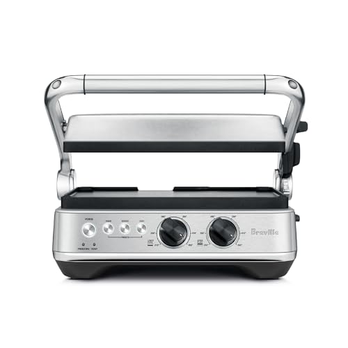 Breville BGR700BSS Sear and Press Grill, Brushed Stainless Steel