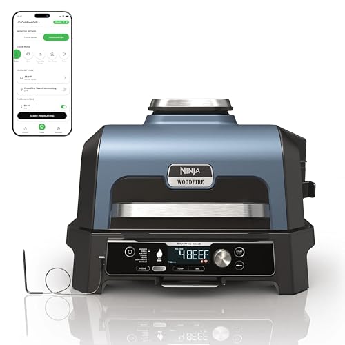 Ninja OG951 Woodfire Pro Connect Premium XL Outdoor Grill & Smoker,...