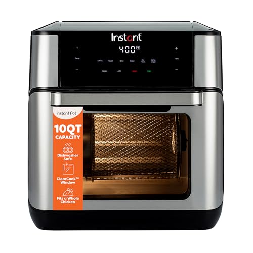 Instant Pot 10QT Air Fryer, 7-in-1 Functions with EvenCrisp Technology...