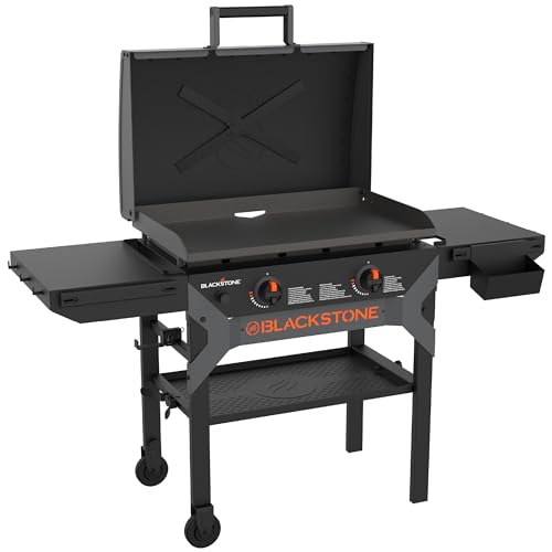 Blackstone 2311 Iron Forged 28” Omnivore Griddle with X-Braced Hood,...