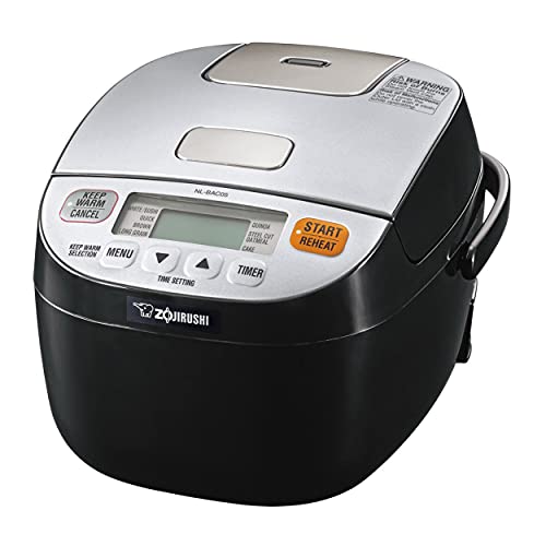 Zojirushi 612252-NL-BAC05SB Micom Rice Cooker and Warmer, Silver Black