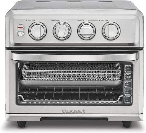 Cuisinart Air Fryer Toaster Oven, 1800W, 8-in-1 with Air Fry,...