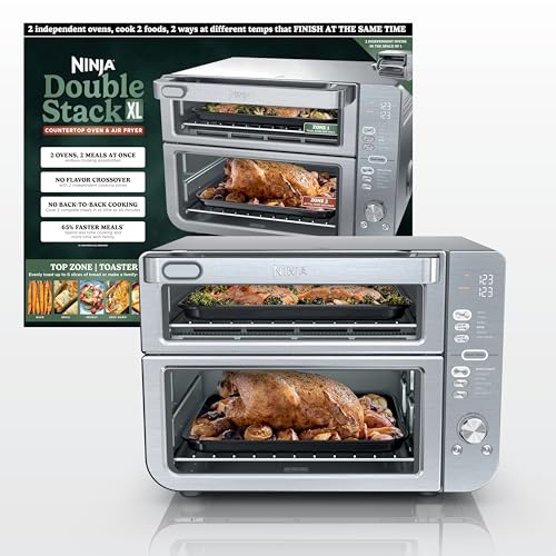 Ninja Air Fryer Toaster Oven Combo | Double Stack XL | 12-in-1 | Fits...